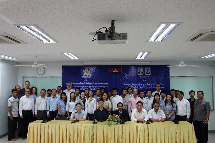 2015年10月27日，在樂施會支持下，柬埔寨金邊皇家大學 (Royal University of Phnom Penh, RUPP)於金邊舉辦「邁向負責任及可持續在柬中國農業投資：機遇、挑戰及管治」。